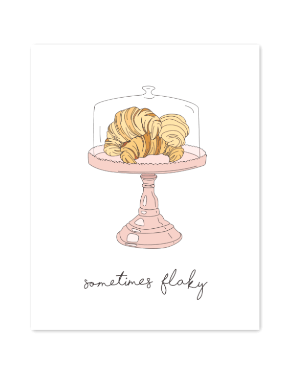 Humdrum Paper - 8” x 10” Flaky Mini Print