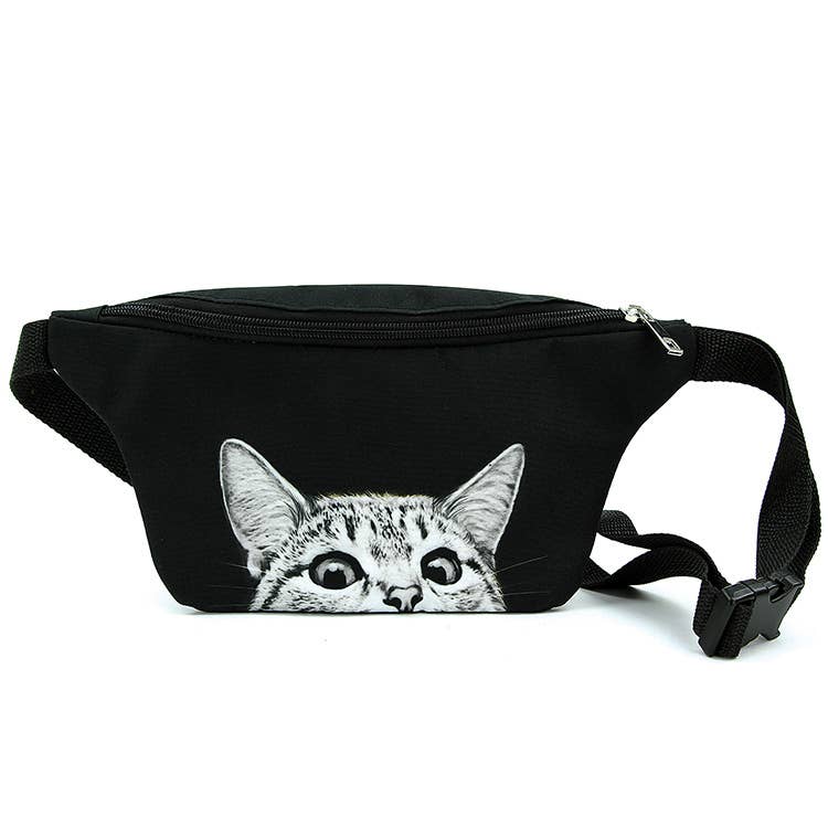 COMECO INC - L88964CN Peeking Cat Fanny in Polyester