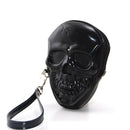 COMECO INC - 64113MD Smiling Skull Zippered Wristlet