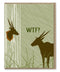 WTF Deer Trophy Card