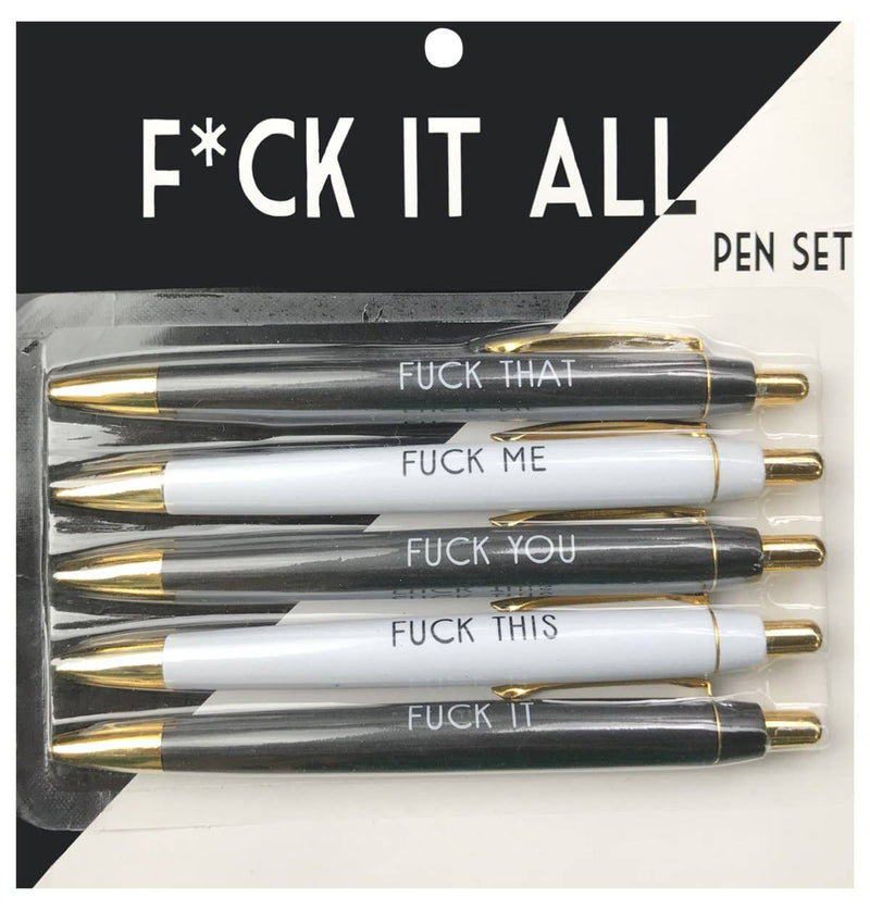 Fuck It All Pen Set