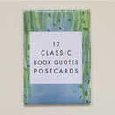 Bookishly - Set of Twelve Classic Book Quote Postcards (2021 Edition)