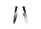 Vinca - XL Knife Earrings