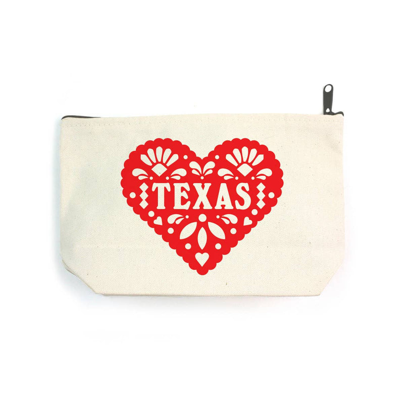 TX Heart Jumbo Pouch
