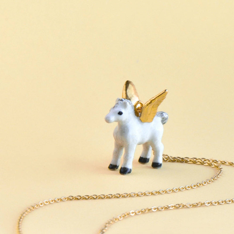Camp Hollow - Gold Pegasus Necklace