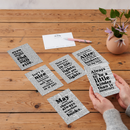 Bookishly - Book Page Print Postcards - Set of 12