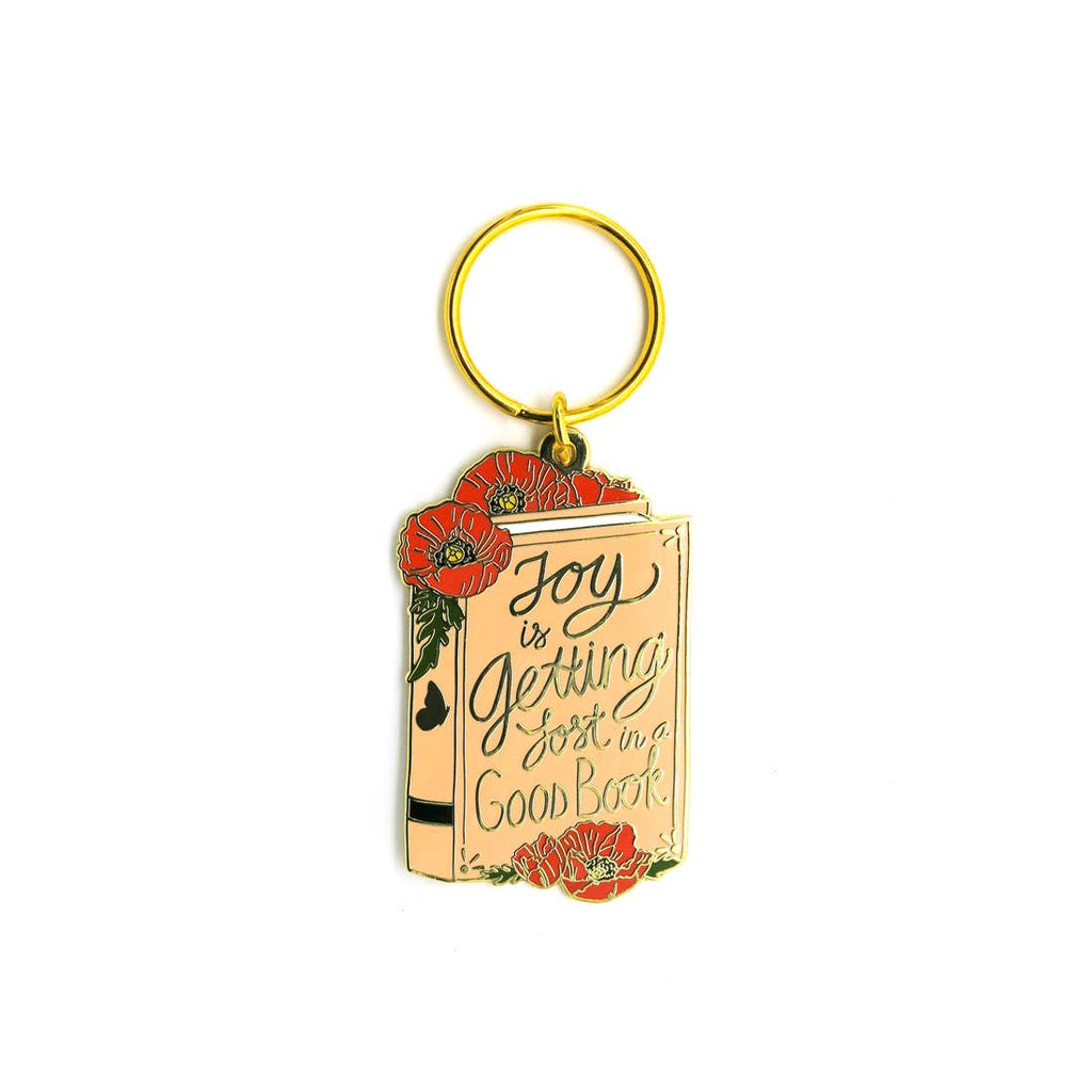 Floral Book Keychain – The Painted Porch Bookshop