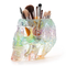 Skull Makeup Brush and Pen Holder  (Iridescent)