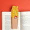 Humdrum Paper - French Fries Bookmark (it's die cut!)