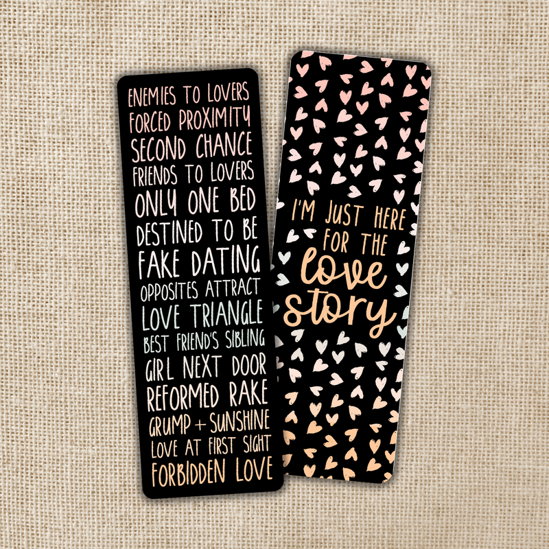 Wildly Enough - Best Romance Tropes Bookmark
