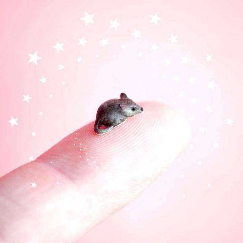 Camp Hollow - World's Tiniest Mouse Figurine