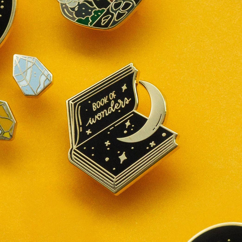 Occasionalish - Book of Wonders Enamel Pin