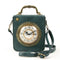 COMECO INC - Vintage Clock Rectangle Shoulder Bag