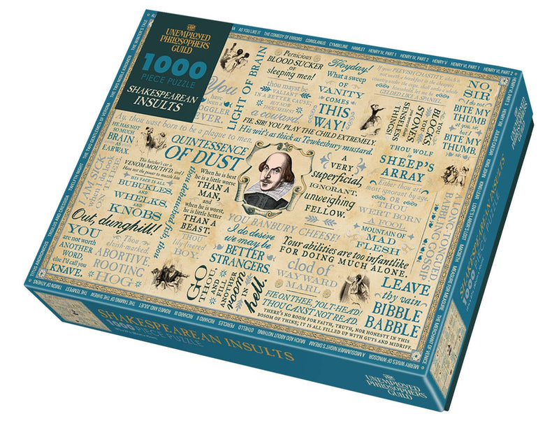 Unemployed Philosophers Guild - Shakespearean Insults Puzzle