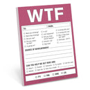 Knock Knock - WTF Nifty Notes (Brunt Pink)