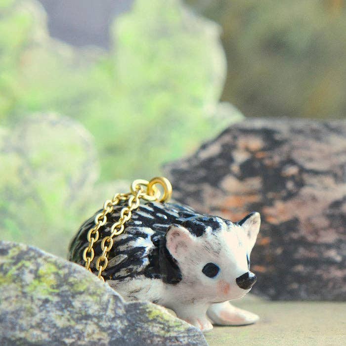 Camp Hollow - Hedgehog Necklace
