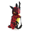 COMECO INC - Red Dragon Stuffed Backpack