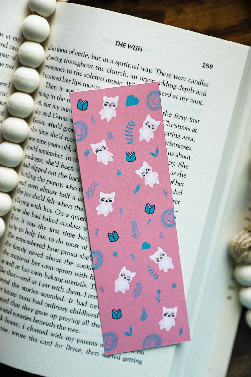 Furever Booked - Cats & Books Bookmark