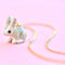 Camp Hollow - "Goldentail" Rabbit Necklace