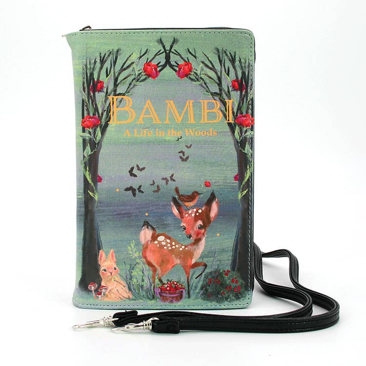 COMECO INC - BAMBI BOOK CLUTCH BAG IN VINYL