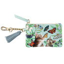 GreenBox Art - Butterfly And Kitten Friends Key Pouch