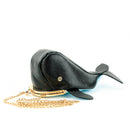 Kisslock Whale Cross Body Bag in Vinyl