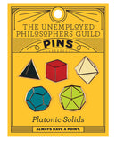 Unemployed Philosophers Guild - Platonic Solid Pins
