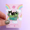Glitter Punk - Plant Pot Cat Hard Enamel Pin