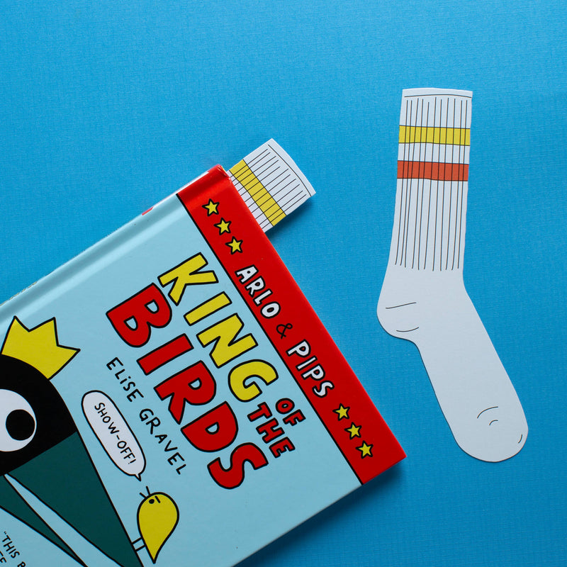 Humdrum Paper - Sock Bookmark (it's die cut!)