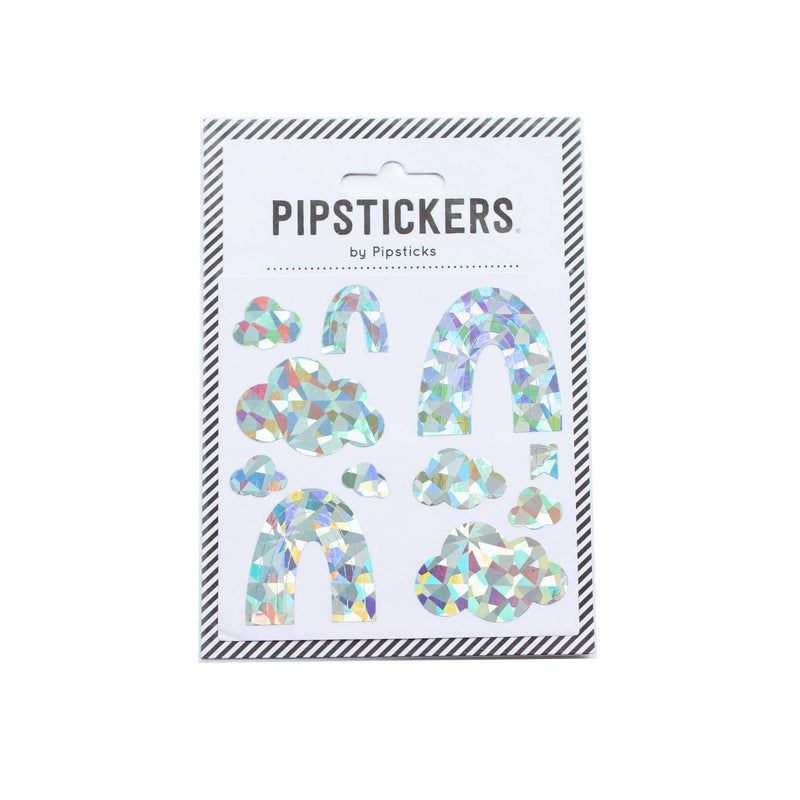 Pipsticks - Silver Holographic Rainbows & Clouds