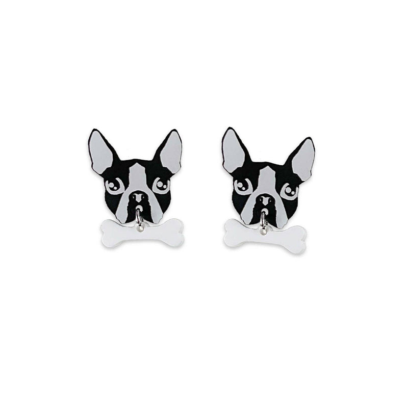 Vinca - Give a Dog a Bone Earrings