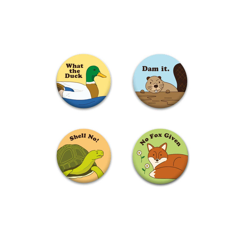 Animal Expletives Magnet Set