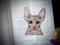 Dark Veinlet - Clear Bookmark - Sphinx Cat Hairless Goth Gothic Horror