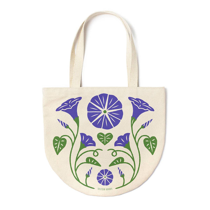 Morning Glory Round Tote