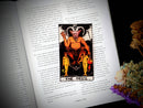 Dark Veinlet - Clear Bookmark - Devil Tarot Goth Witch Occult