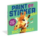 Paint by Sticker Kids: Zoo Animals: Create 10 Pictures One Sticker at a Time!