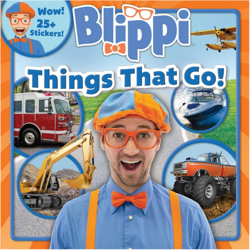 Blippi: Things That Go! ( 8x8 )