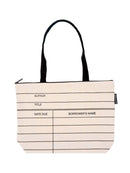 Library Card Market tote bag
