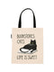 Bookstore Cats tote bag