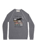 Books. Cats. Life is Sweet. unisex sweatshirt