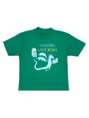 Kids' Dragons Love Books T-Shirt