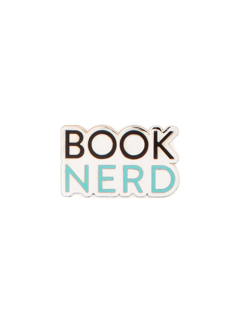 Book Nerd enamel pin