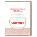 Quarantine Fish Bowl