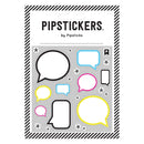 Pipsticks - Color-in Speech Bubbles
