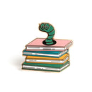 Bona Fide Bookworm - Bookworm Enamel Pin
