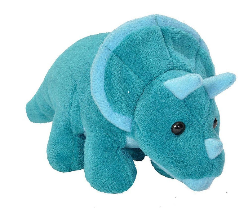 Wild Republic - Pocketkins Triceratops Stuffed Animal  5"