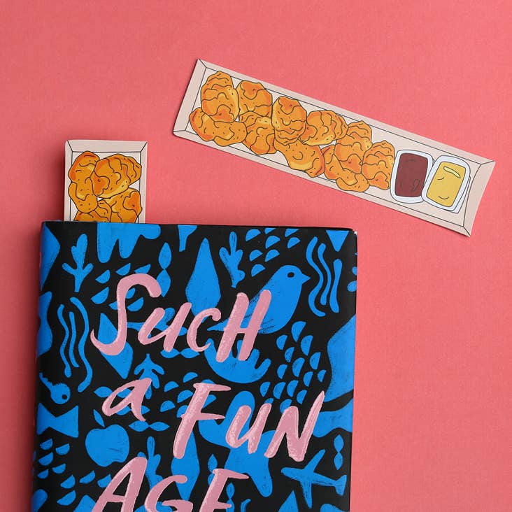 Humdrum Paper - Chicken Nuggets Bookmark (it's die cut!)