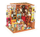 DG102, DIY Miniature Dollhouse Kit: Sam's Study