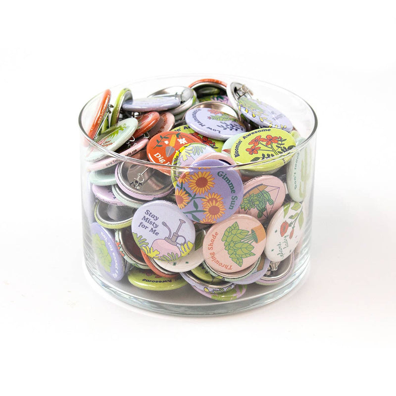 Seltzer Goods - Plant Lover Buttons Assortment