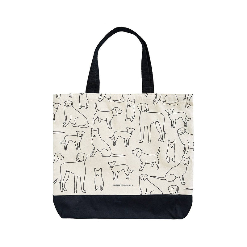 Seltzer Goods - Dogs Shopper Tote Bag Bag